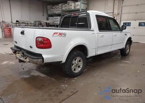 2002 Ford F-150 Lariat/Xlt from USA, damaged, VIN 1FTRW08L02KB71486